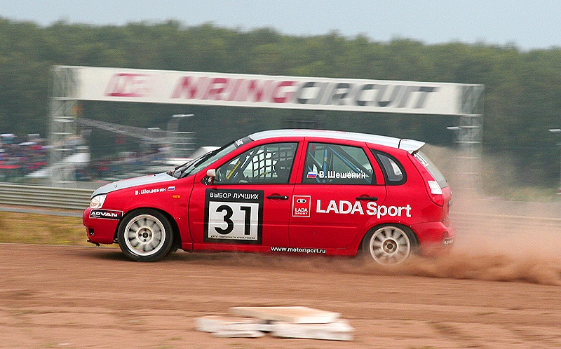 Lada Kalina Sport автодром